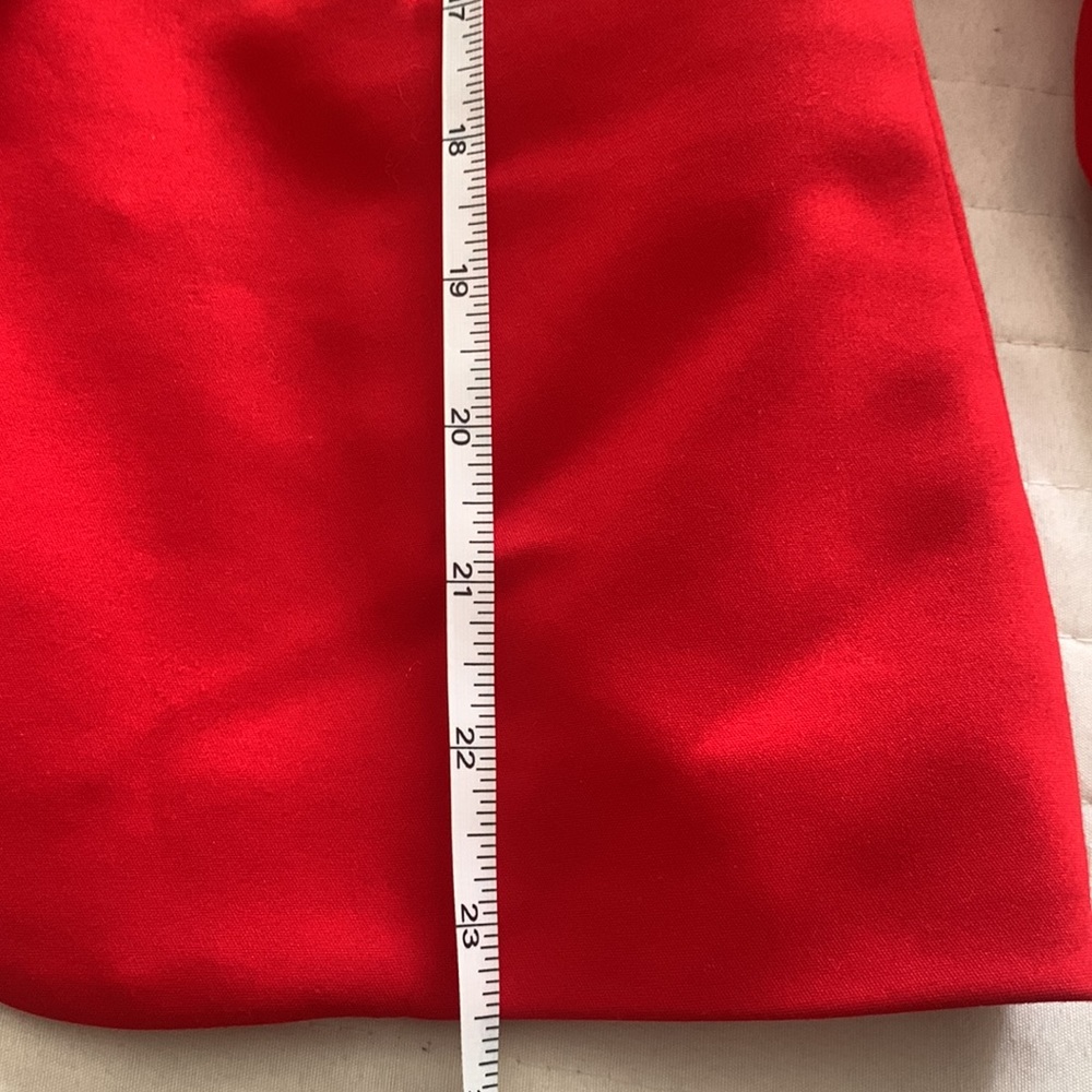 Express Red Single-Button Blazer - Picture 14 of 15